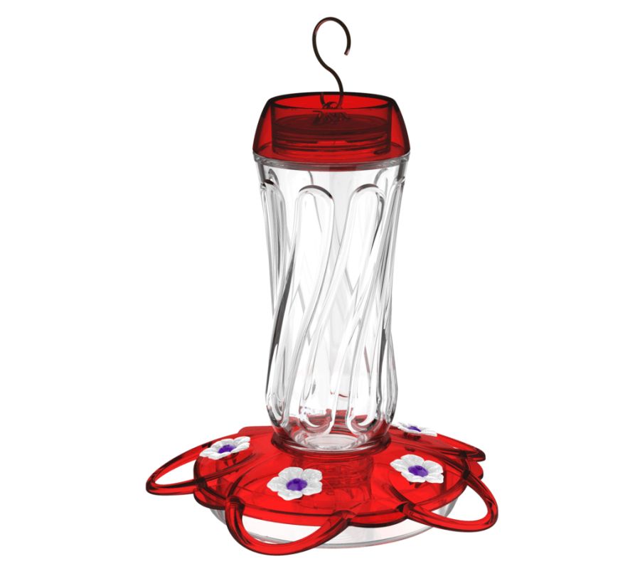 More Birds Orion Glass Hummingbird Feeder image 0