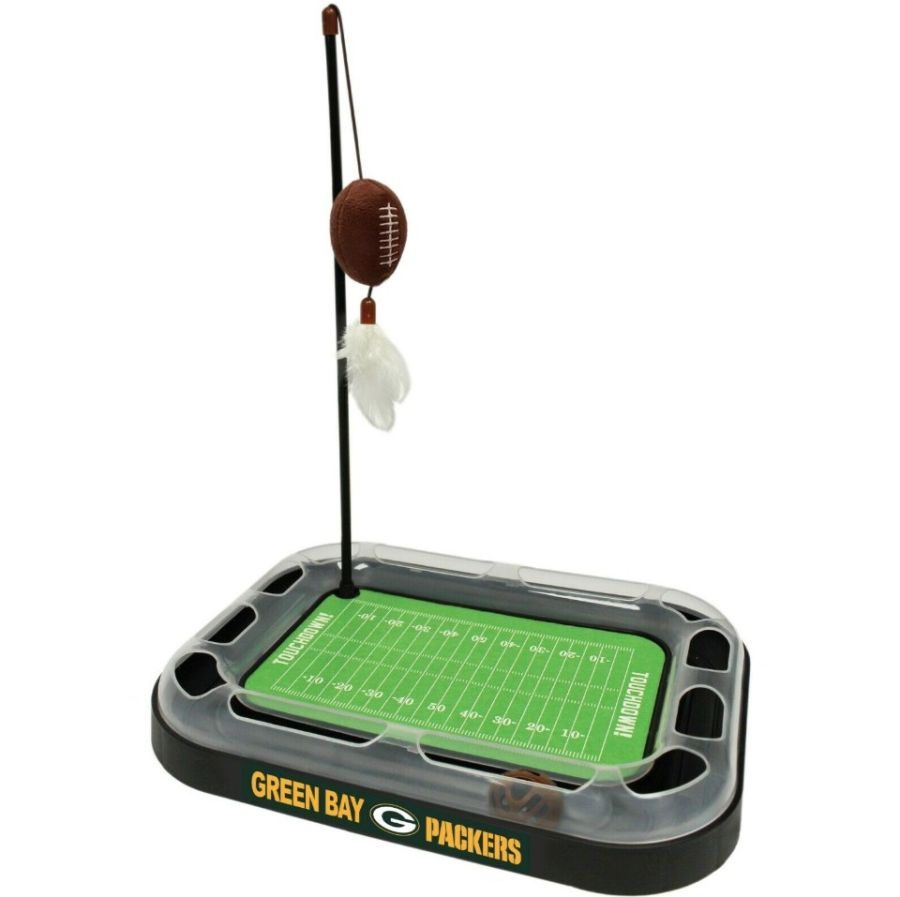 Pets First Green Bay Packer Cat Scratcher image 0