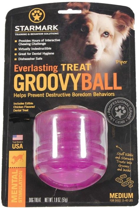 Starmark Everlasting Treat Groovy Ball Medium image 0
