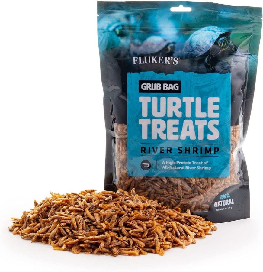 Flukers Grub Bag Turtle Treat - River Shrimp image 0