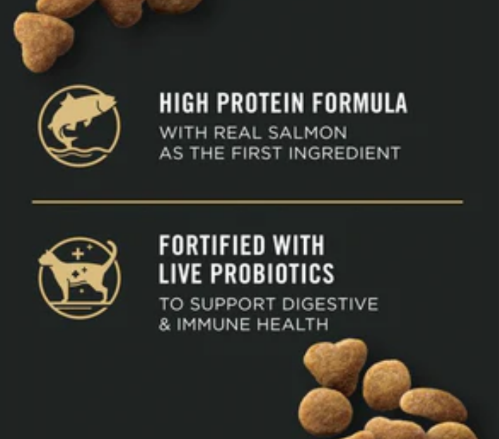 Purina Pro Plan Hairball Management Indoor Salmon and Rice Cat Food image 2