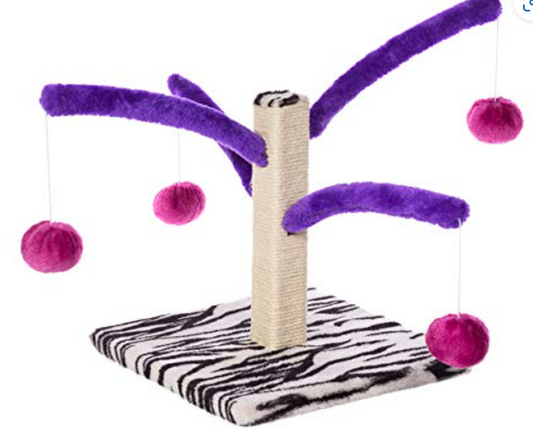 Prevue Hendryx Kitty Power Paws Bounce 'n Spring Scratcher image 0
