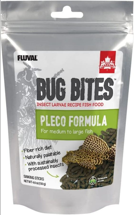 Fluval Bug Bites Pleco Formula Sticks for Medium-Large Fish image 0