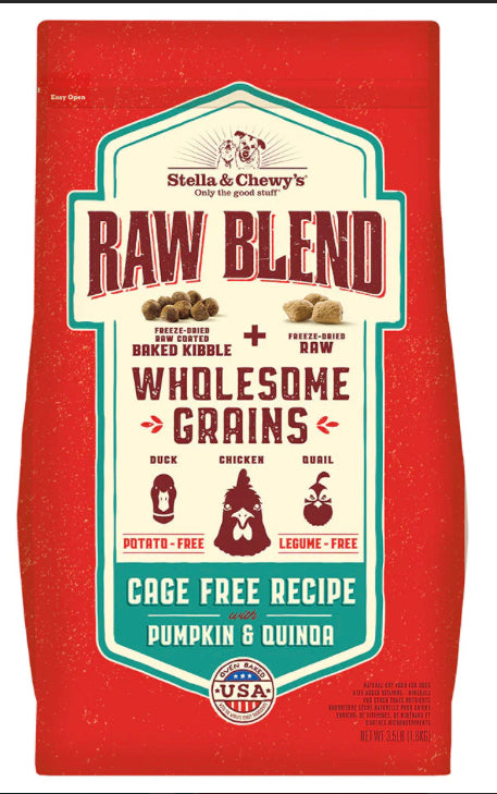 Stella & Chewy's Raw Blend Wholesome Cage Free Dry Dog Food - 3.5 lb image 0