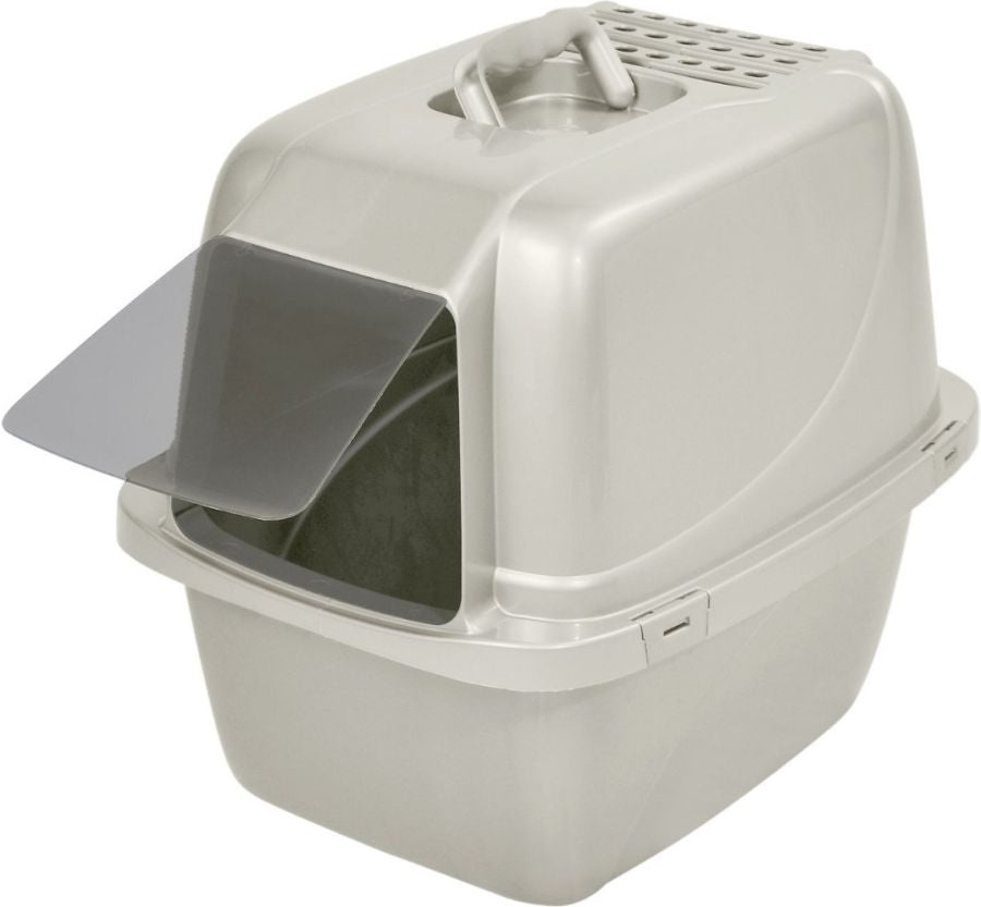 Van Ness Enclosed Cat Litter Pan with Zeolite Air Filter image 0
