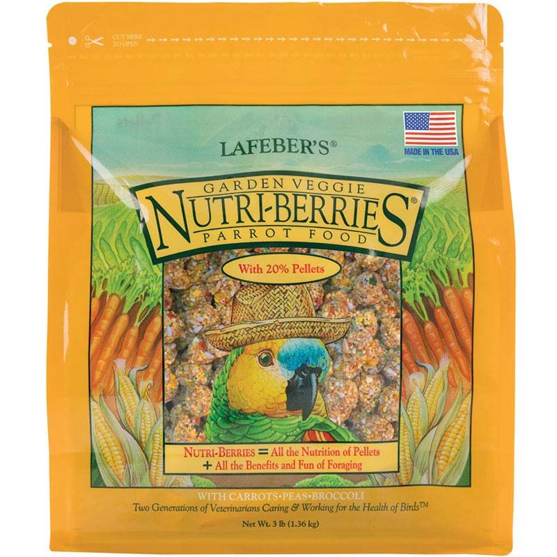 Lafeber Garden Veggie Nutri-Berries Parrot Food image 0