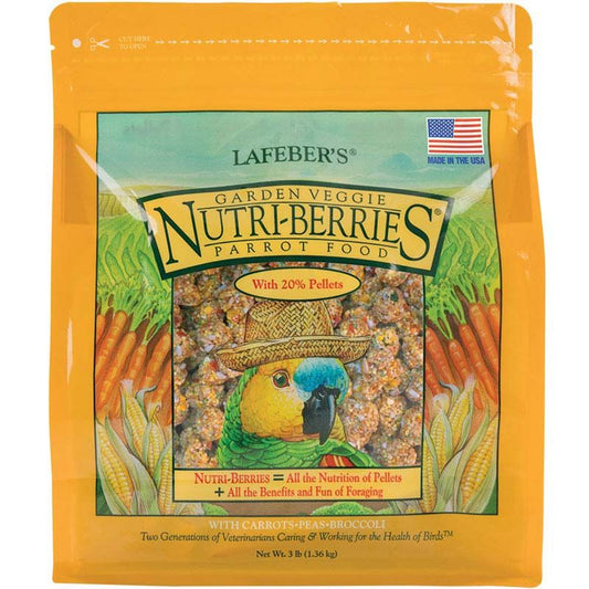 Lafeber Garden Veggie Nutri-Berries Parrot Food image 0
