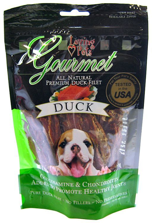 Loving Pets Gourmet Duck Chew Strips image 0