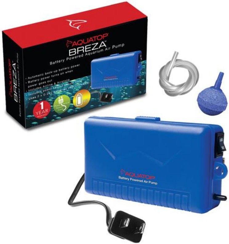 Aquatop Breza Battery Powered Aquarium Air Pump image 0