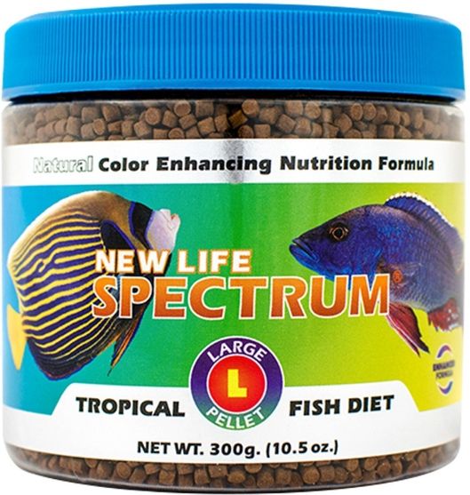 New Life Spectrum Tropical Fish Food Large Sinking Pellets image 0