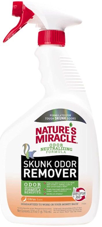 Pioneer Pet Nature's Miracle Skunk Odor Remover Citrus Scent image 0