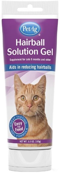 PetAg Hairball Solution Gel for Cats image 0