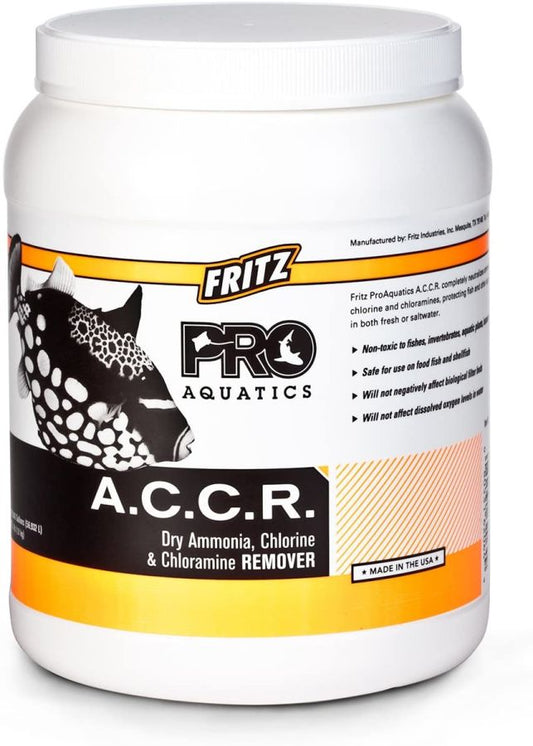 Fritz Aquatics Pro Aquatics A.C.C.R. Dry Ammonia, Chlorine & Chloramine Remover image 0