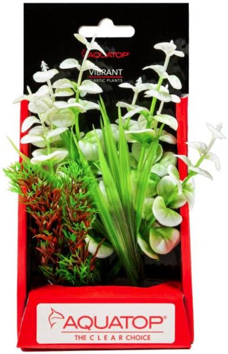 Aquatop Vibrant Wild Aquarium Plant White image 0