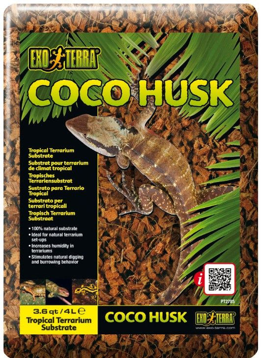 Exo Terra Coco Husk Coconut Fiber Bedding for Reptile Terrariums image 0