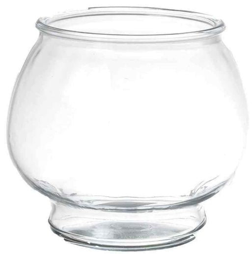 Anchor Hocking Footed Fish Bowl image 0