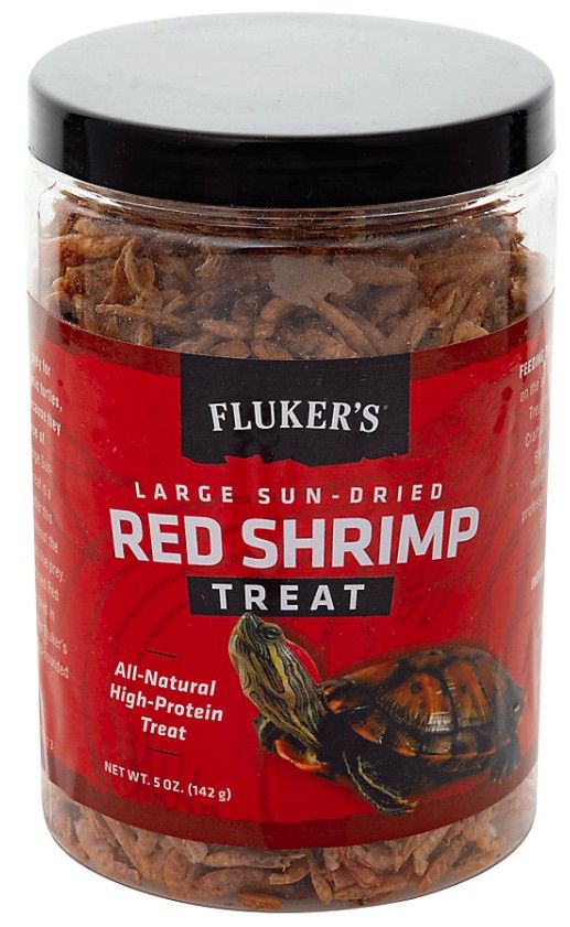 Flukers Sun-Dried Large Red Shrimp Treat image 0