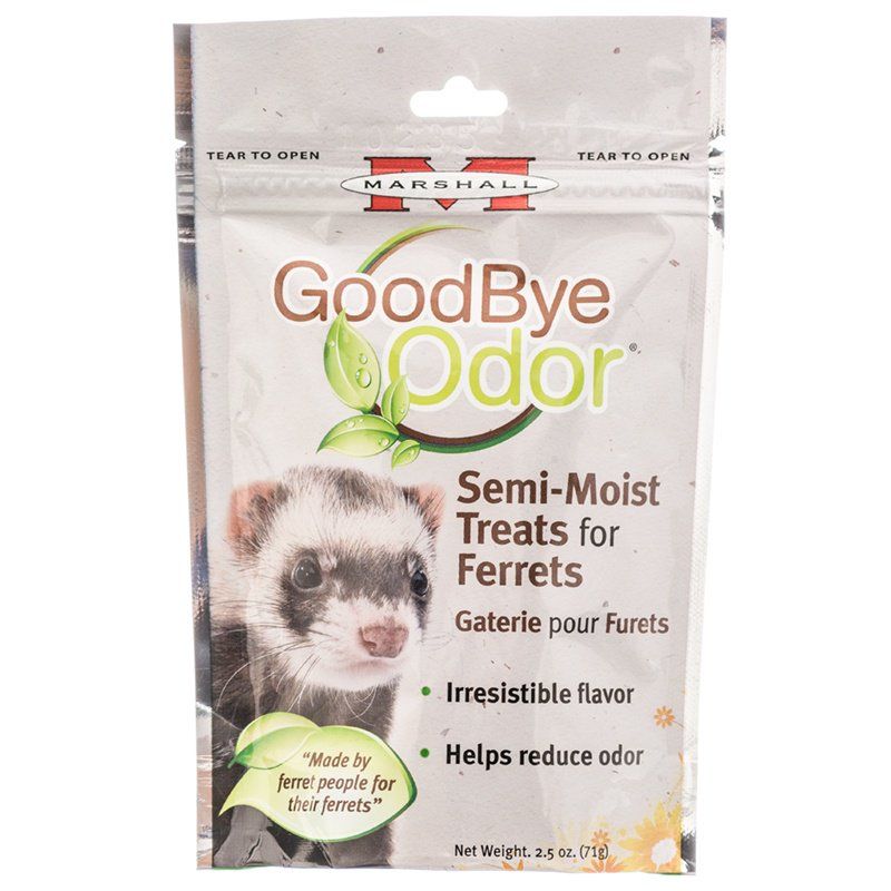 Marshall Goodbye Odor Semi-Moist Treats for Ferrets image 0