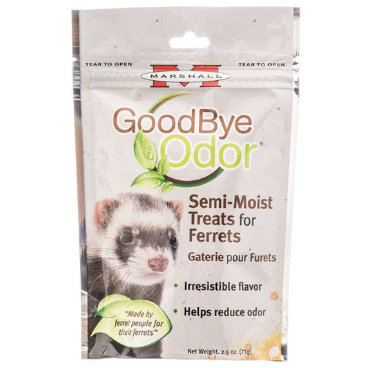 Marshall Goodbye Odor Semi-Moist Treats for Ferrets image 0