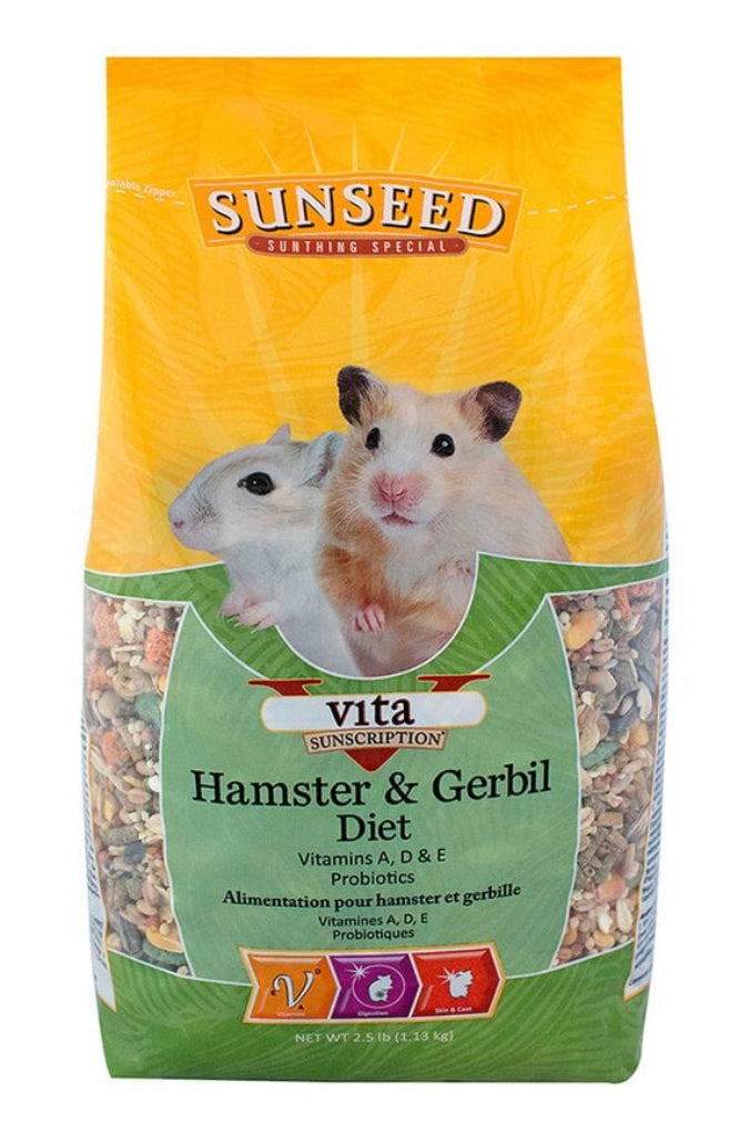 Sunseed Vita Sunscription Hamster & Gerbil Diet - 25 lb image 0