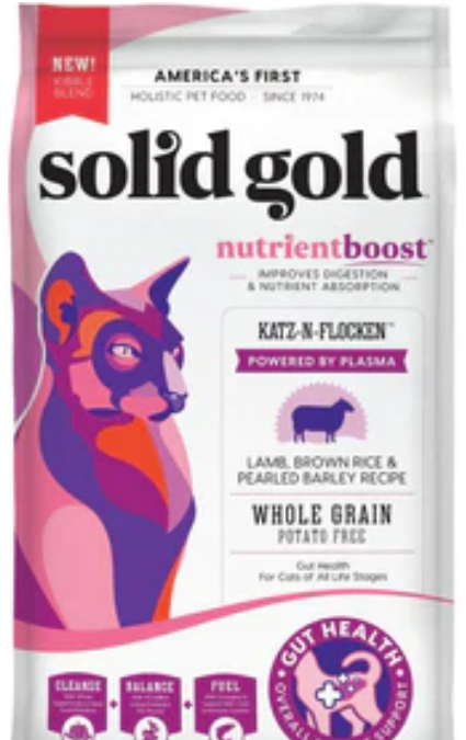 Solid Gold NutrientBoost Katz-N-Flocken with Lamb, Brown Rice & Pearled Barley image 0