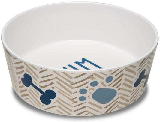 Loving Pets Dolce Moderno Bowl Yum Chevron Design image 0