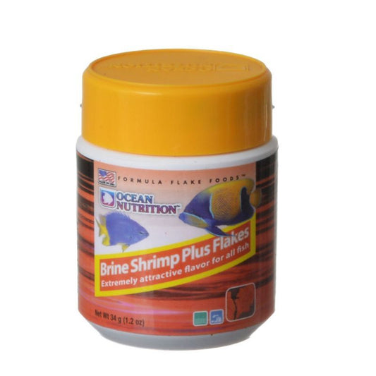 Ocean Nutrition Brine Shrimp Plus Flakes image 0
