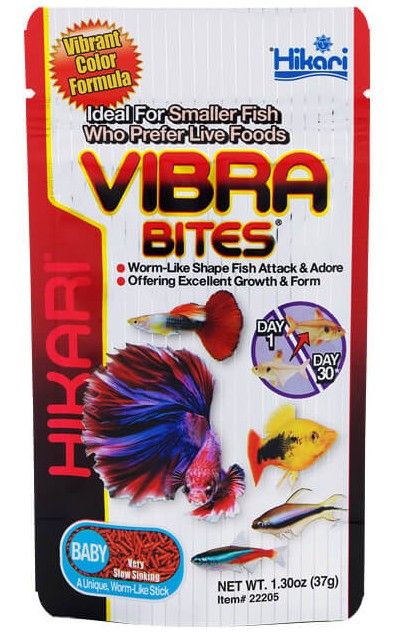 Hikari Vibra Bites Baby Tropical Fish Food image 0