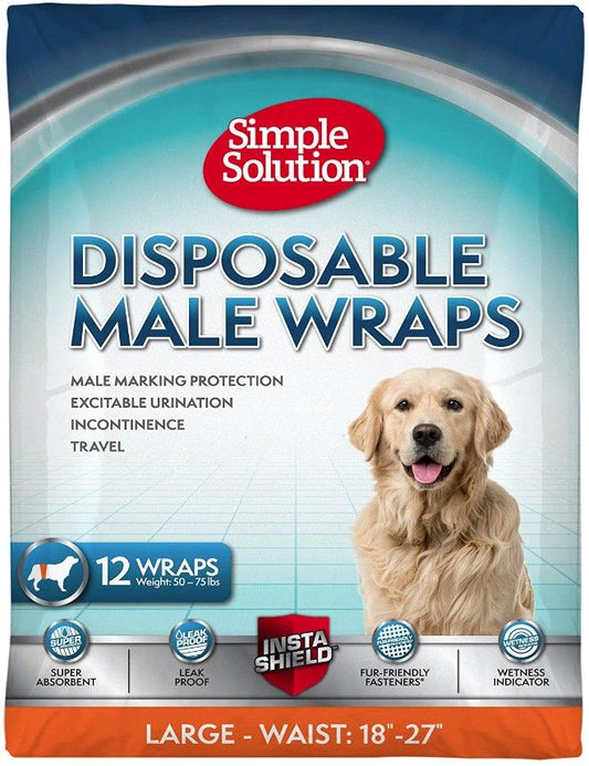 Simple Solution Disposable Male Wraps - Large image 0