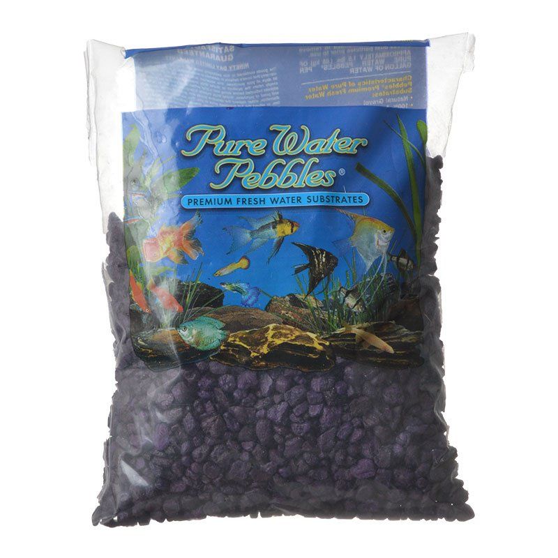 Pure Water Pebbles Aquarium Gravel - Purple Passion image 0