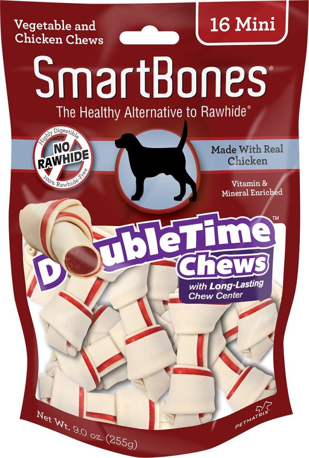 SmartBones DoubleTime Bone Chews for Dogs - Chicken image 0