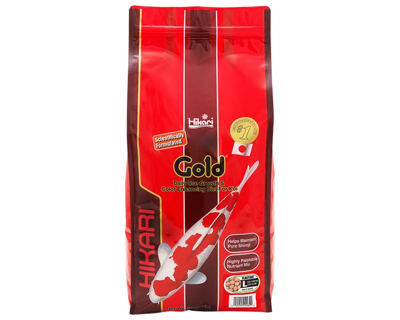 Hikari Gold Color Enhancing Koi Food - Large Pellet image 0