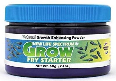 New Life Spectrum Grow Fry Starter Natural Growth Enhancing Diet Small Pellet image 0