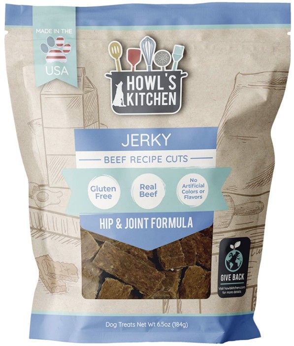 Howls Kitchen Beef Jerky Cuts Hip and Joint Formula image 0