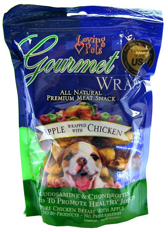 Loving Pets Gourmet Apple & Chicken Wraps image 0