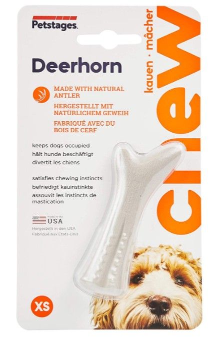 Petstages Deerhorn Natural Antler Chew for Dogs image 0