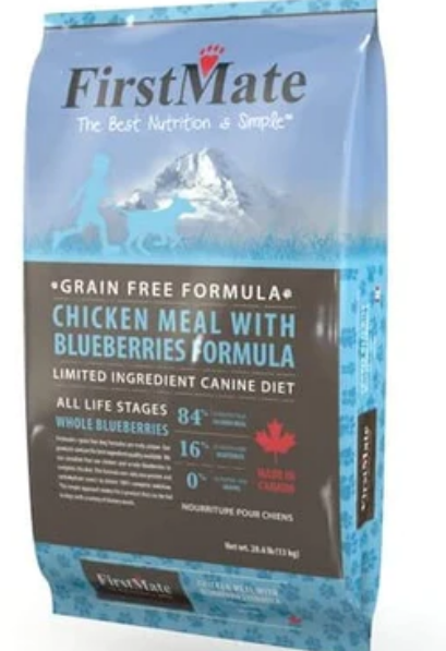 FirstMate Limited Ingredient Diet Grain-Free Chicken Blueberry Dry Dog Food image 0