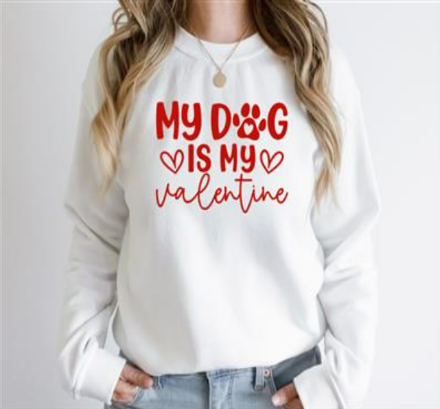 Valentine Sweatshirt Unisex Crew Neck image 4