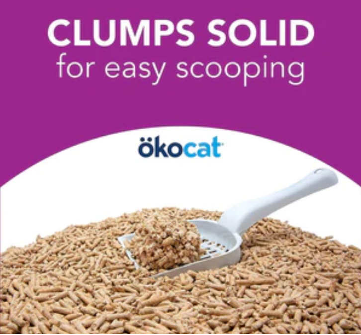 Healthy Pet Okocat Clumping Wood Litter for Long Hair Breeds image 3