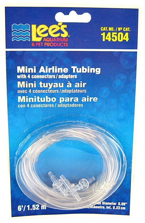 Lees Mini Airline Tubing with 4 Connectors image 0