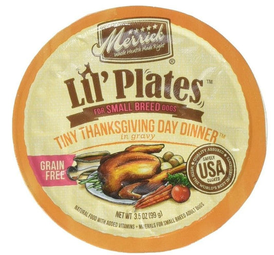 Merrick Lil Plates Grain Free Tiny Thanksgiving Day Diner image 0