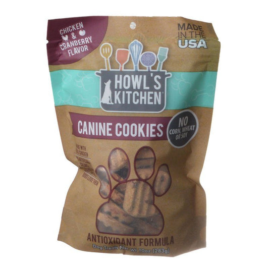 Howl's Kitchen Canine Cookies Antioxidant Formula - Chicken & Cranberry Flavor image 0