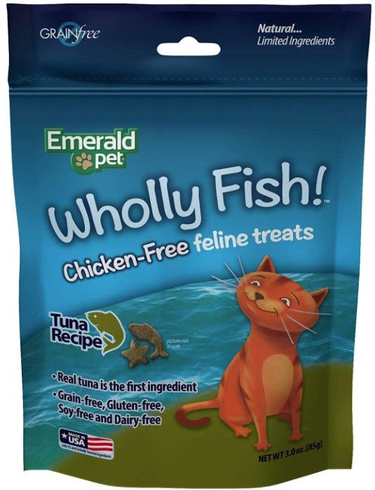 Emerald Pet Wholly Fish! Cat Treats Tuna Recipe image 0