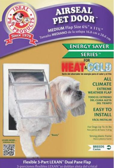 Ideal Pet Products Air Seal Plastic Pet Door with Telescoping Frame image 0