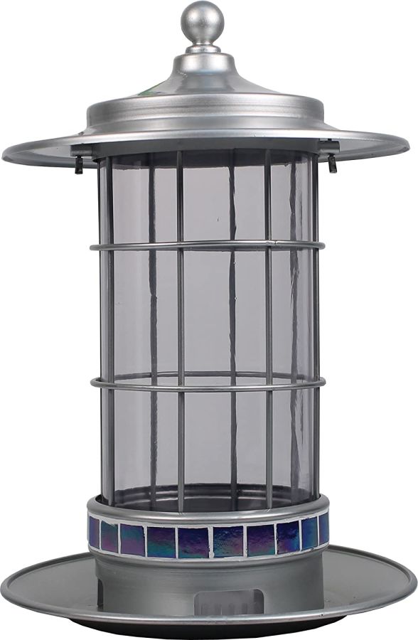 More Birds Trellis Lantern Wild Bird Seed Feeder image 0