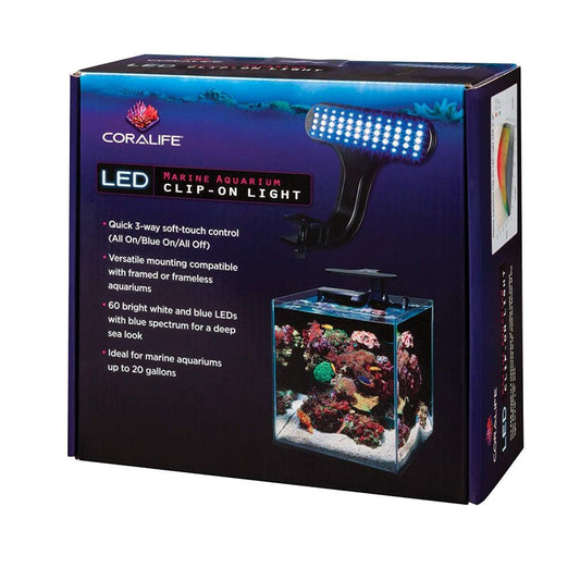 Coralife LED Marine Aquarium Clip-On Light image 0