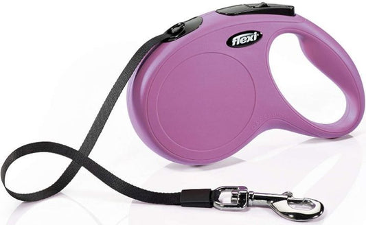 Flexi Classic Pink Retractable Dog Leash image 0