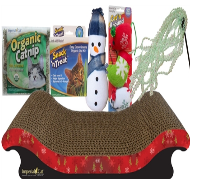 Deluxe Holiday Gift Set for Cats image 0