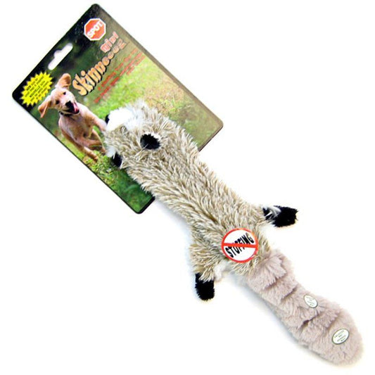 Spot Skinneeez Plush Raccoon Dog Toy image 0