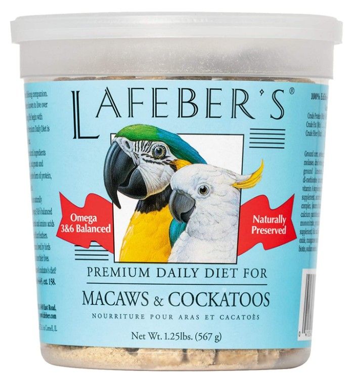 Lafeber Premium Daily Diet for Macaws and Cockatoos image 0